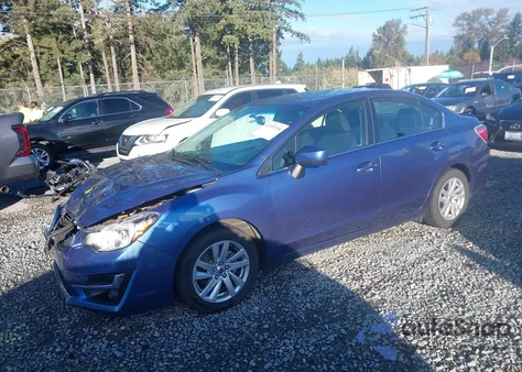 2016 Subaru Impreza 2.0I Premium from USA, damaged, VIN JF1GJAB64GH004010